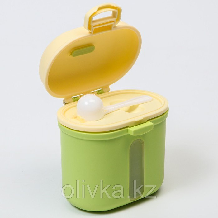 Контейнер для хранения детского питания «Корона», 360 гр., цвет зеленый - фото 8 - id-p113263180