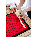 Силиконовый коврик армированный «Эклер», 60×40 см, цвет красный, фото 4