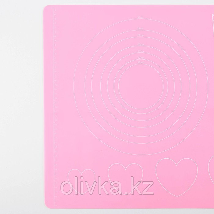 Силиконовый коврик для выпечки «Готовим с любовью», 64 х 45 см - фото 3 - id-p113255452