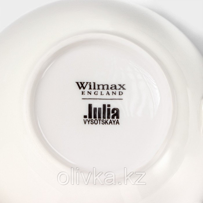Набор кружек фарфоровых Wilmax «Юлия Высоцкая», 2 предмета: 500 мл, цвет белый - фото 3 - id-p113244608