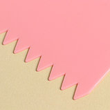 Набор шпателей кондитерских Доляна, 12×8 см, 11×7,5 см, 8,8×12,2 см, 3 предмета, цвет МИКС, фото 4