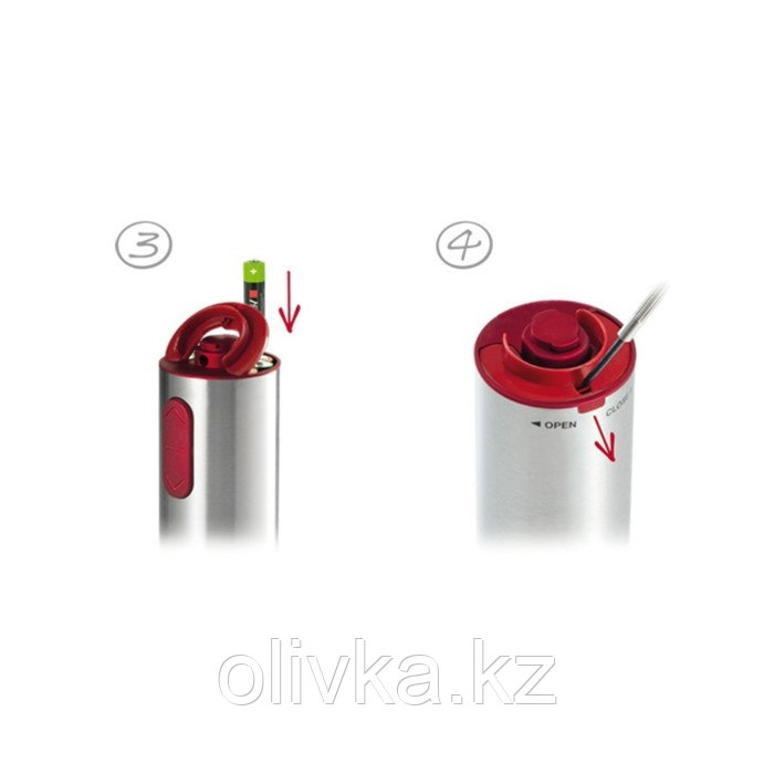 Штопор электрический Tescoma Uno vino, с ножом для фольги и подсветкой - фото 3 - id-p113270029