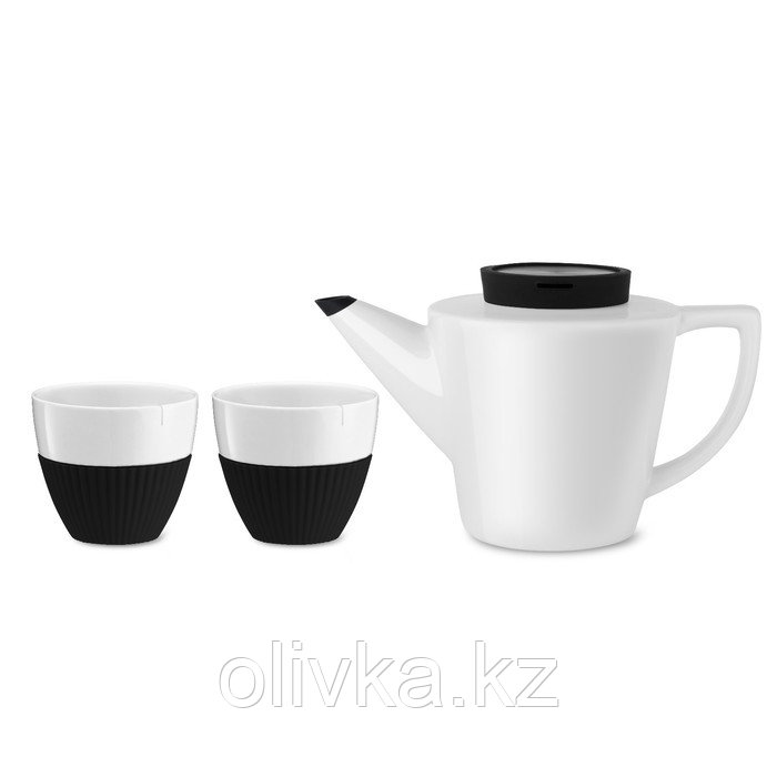Чайный набор VIVA Scandinavia Infusion, 1.2 л/300 мл, 3 предмета, цвет чёрный - фото 3 - id-p113252850