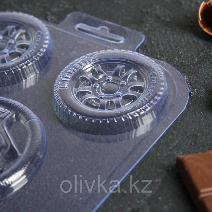 Форма для шоколада и конфет пластиковая «Набор автолюбителя», цвет прозрачный - фото 2 - id-p113258860