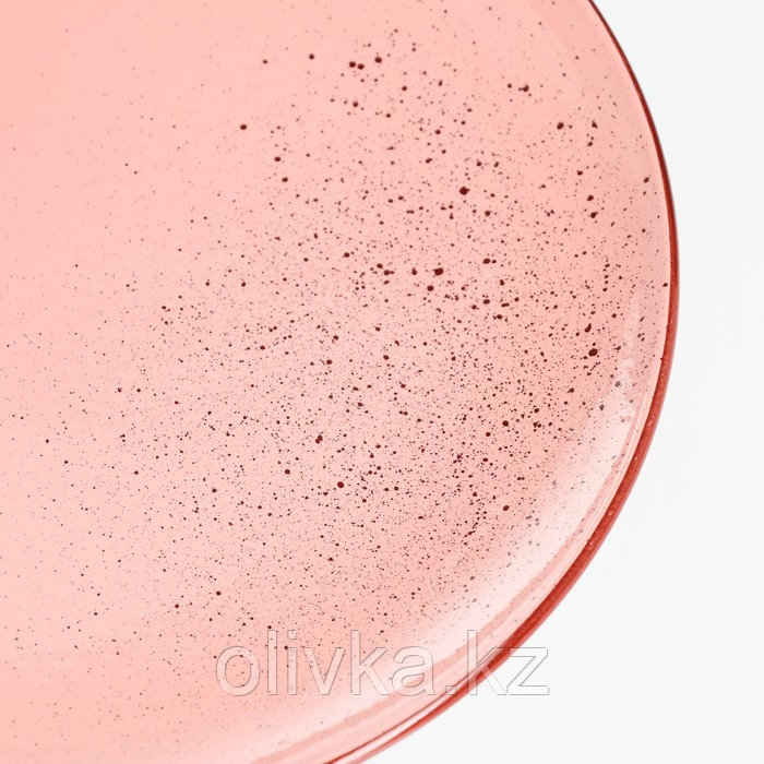 Тарелка "Зефира" розовый, 22,5см - фото 2 - id-p113273932