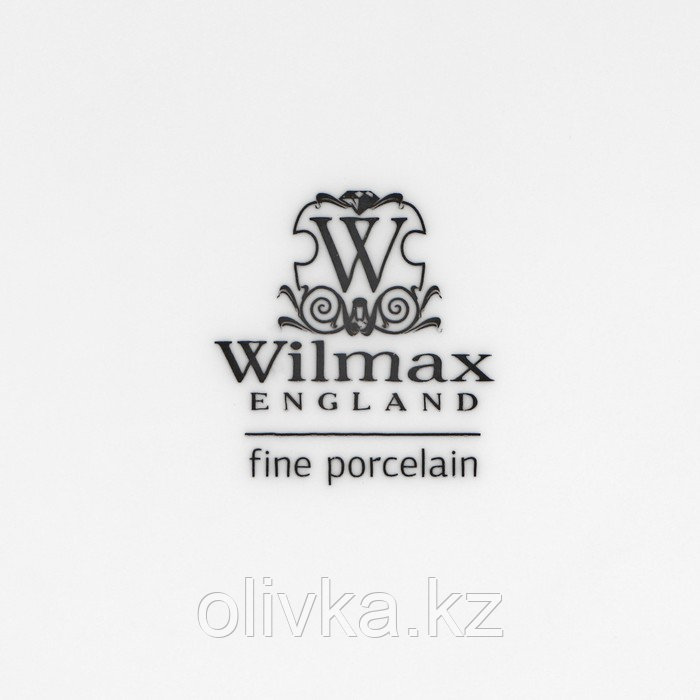 Маслёнка фарфоровая Wilmax, 19×12,5×8,5 см, цвет белый - фото 4 - id-p113244636