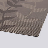 Салфетка сервировочная на стол «Росток», 45×30 см, цвет серый, фото 3