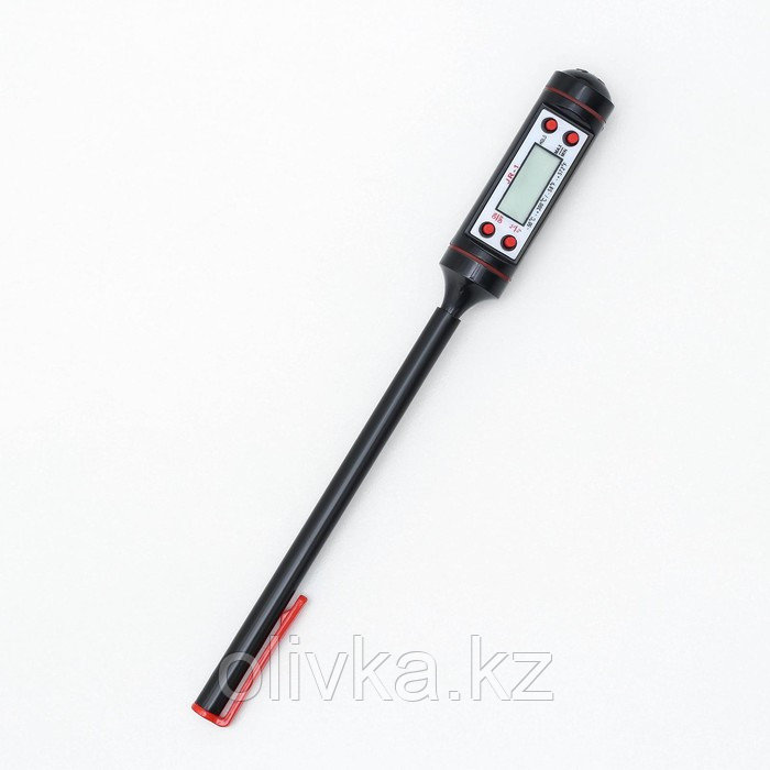 Термометр (термощуп) электронный на батарейках, в чехле - фото 3 - id-p113243727