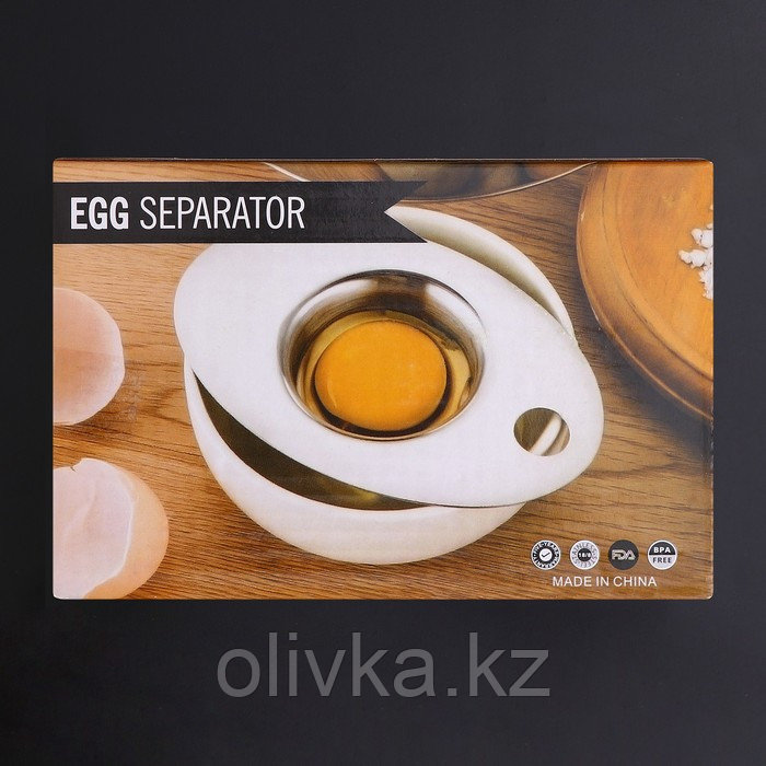 Сепаратор для яиц Steel, 304 сталь, цвет хромированный - фото 6 - id-p113265748