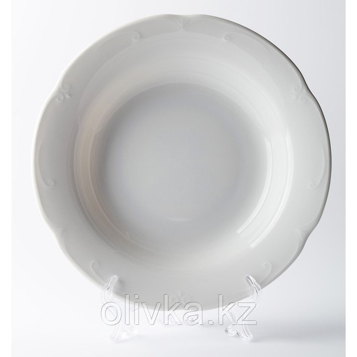 Тарелка суповая Cmielow Камелия, d=22.5 см - фото 1 - id-p113274821