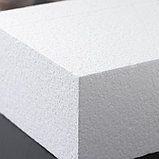 Фальшярус для торта квадратный, 20×20 см, h=10 см, цвет белый, фото 2