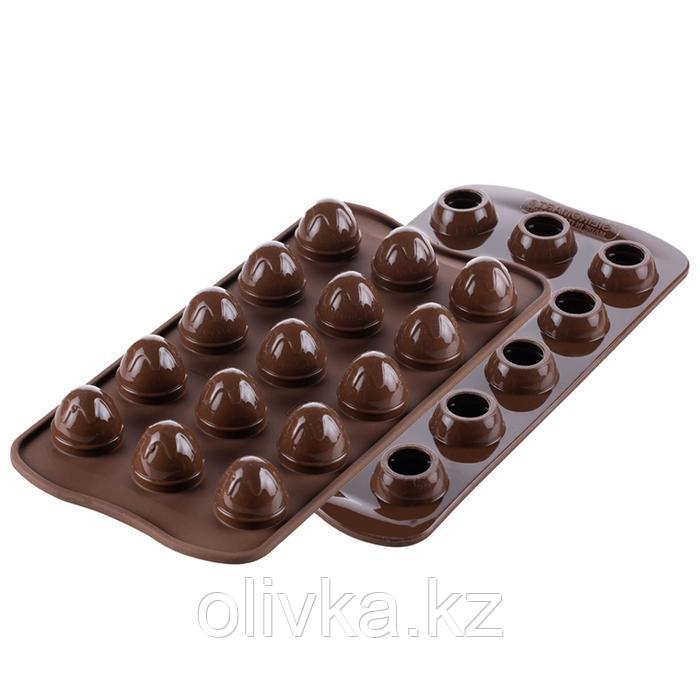 Форма для приготовления конфет Choco drop, силиконовая - фото 1 - id-p113259745