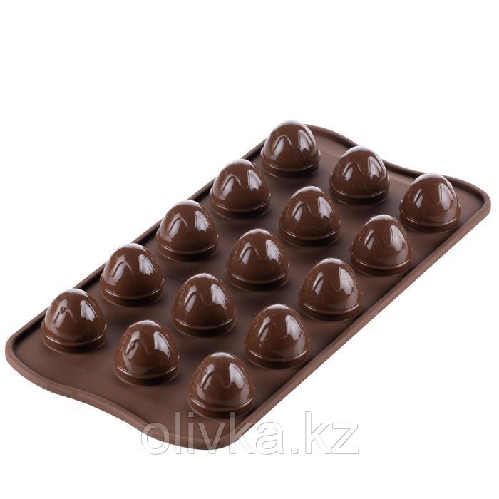 Форма для приготовления конфет Choco drop, силиконовая - фото 3 - id-p113259745