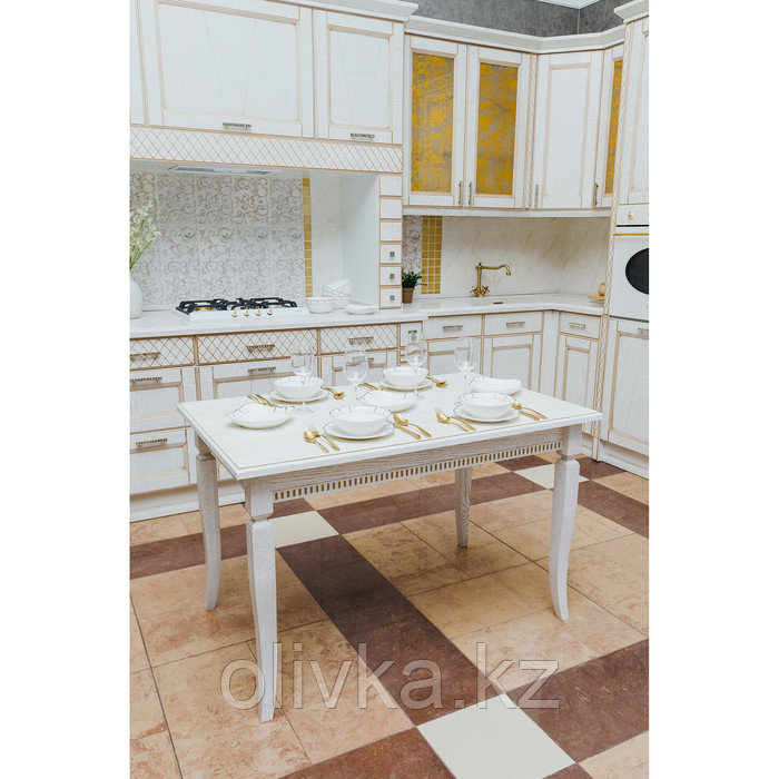 Тарелка фарфоровая десертная «Аврора», d=20,5 см, цвет белый - фото 5 - id-p113254630