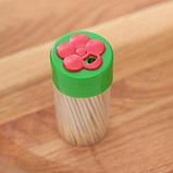Зубочистки «Цветок», 150 шт, цвет МИКС, фото 3
