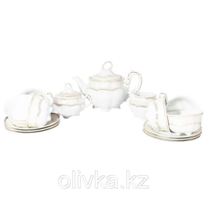 Чайный сервиз на 6 персон, Bolero, декор «Элегантность» - фото 1 - id-p113265779
