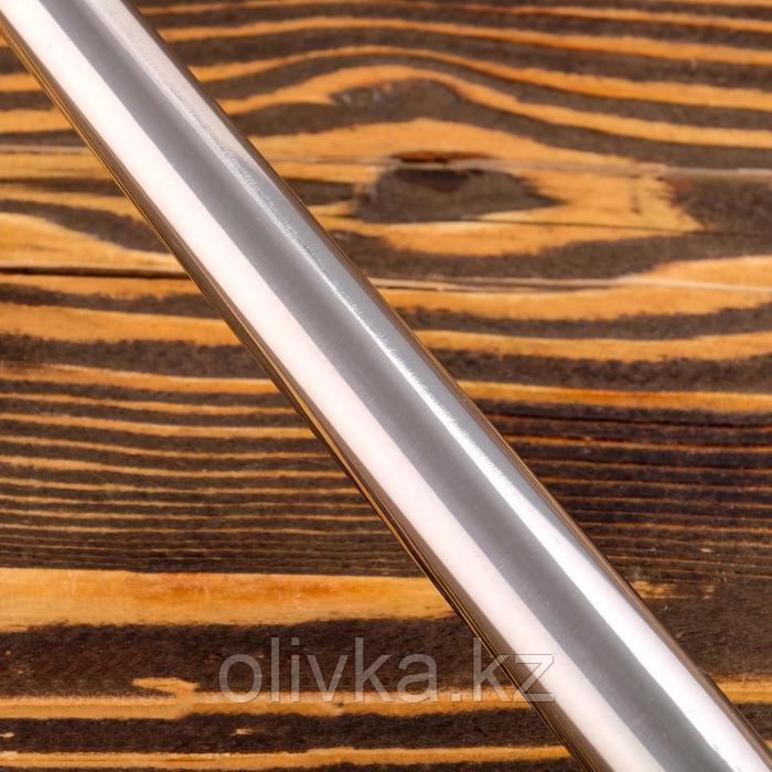 Поварешка для казана узбекская 46см, светлая деревянная ручка - фото 7 - id-p113258149