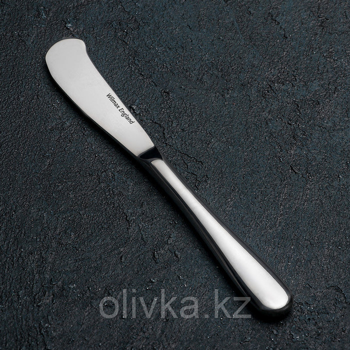 Нож для масла из нержавеющей стали Wilmax Stella, h=17 см, цвет серебряный - фото 1 - id-p113252926