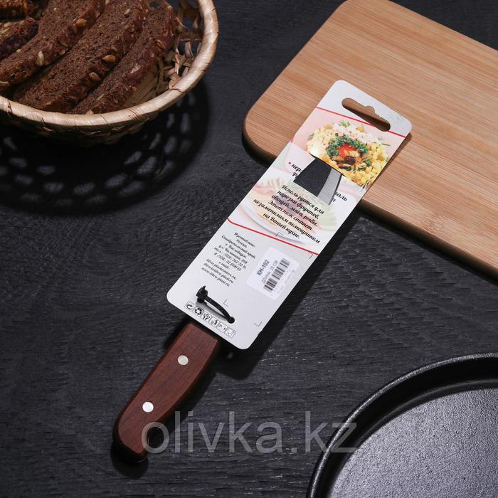 Нож кухонный «Классик», лезвие 13 см, деревянная рукоять - фото 3 - id-p113252950