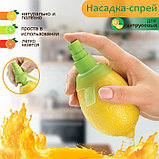 Насадка-спрей на лимон Доляна, 8×5×4,5 см цвет МИКС, фото 2