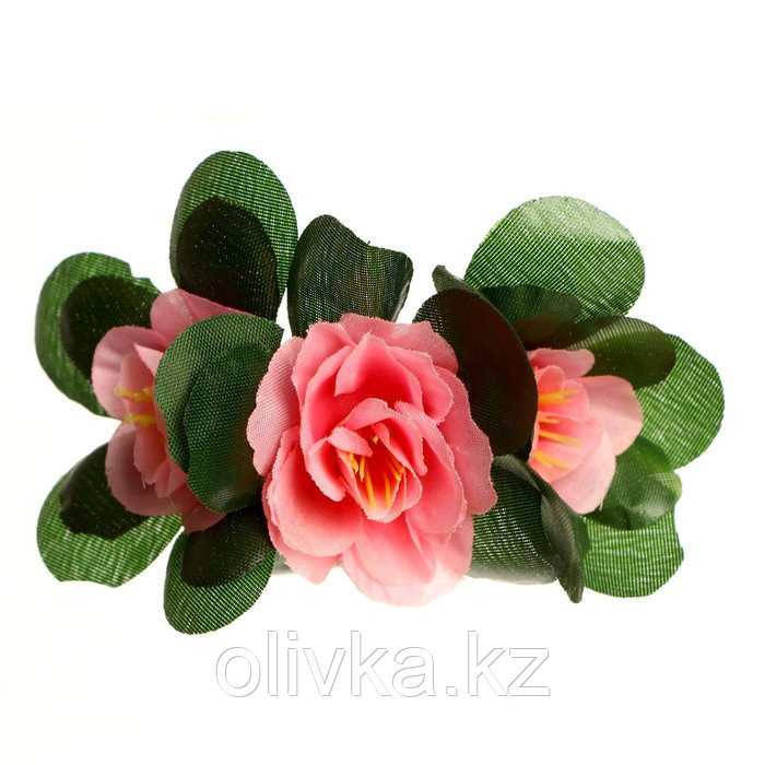 Кольцо для салфеток «Розалия», цвет розовый - фото 3 - id-p113265831