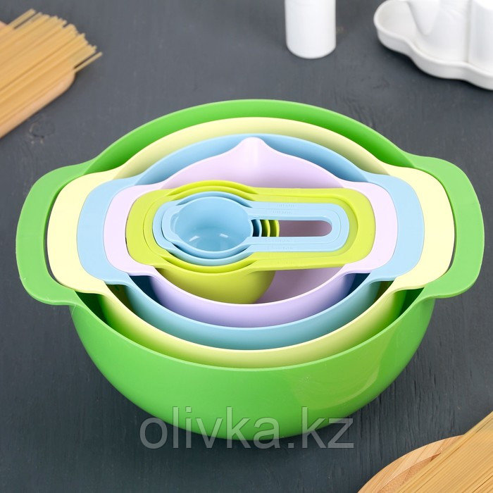 Набор для кухни Compact, 8 предметов, цвет МИКС - фото 10 - id-p113252064