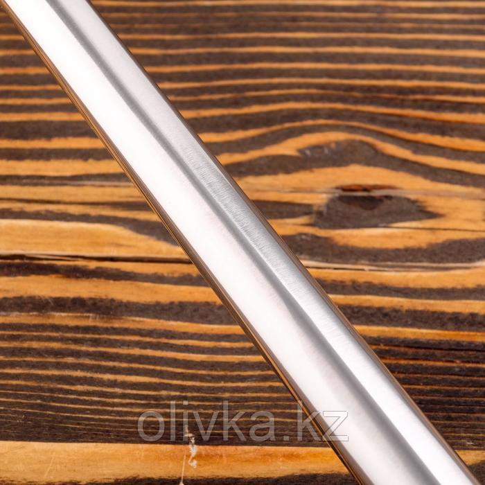 Поварешка для казана узбекская 52см, светлая деревянная ручка - фото 7 - id-p113258186