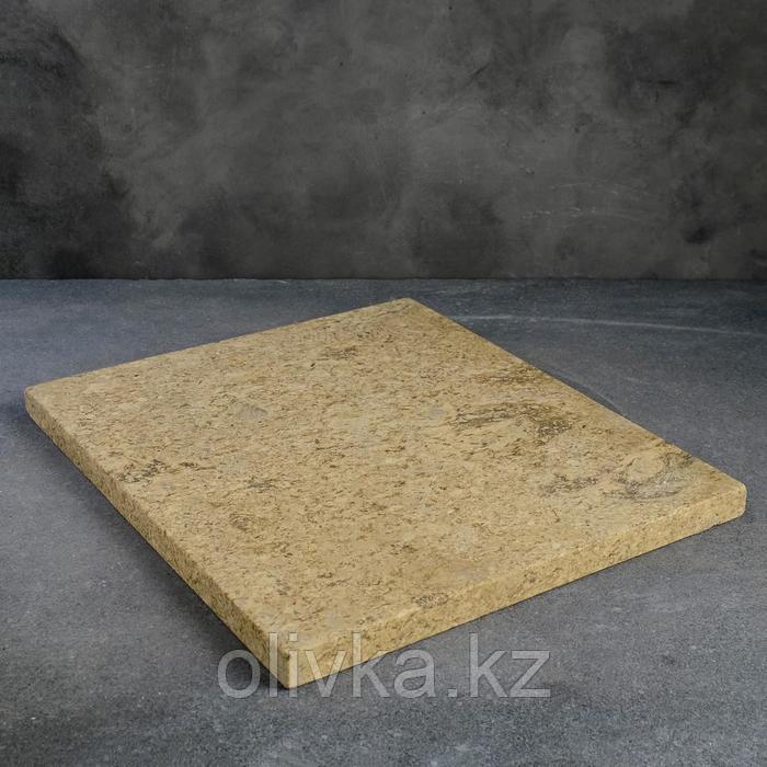 Пекарский камень вулканический, 30х34х2см - фото 2 - id-p113258969