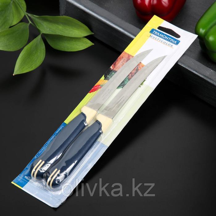 Набор кухонный ножей для мяса Tramontina Multicolor, 2 предмета, лезвие 12,7 см - фото 3 - id-p113258226