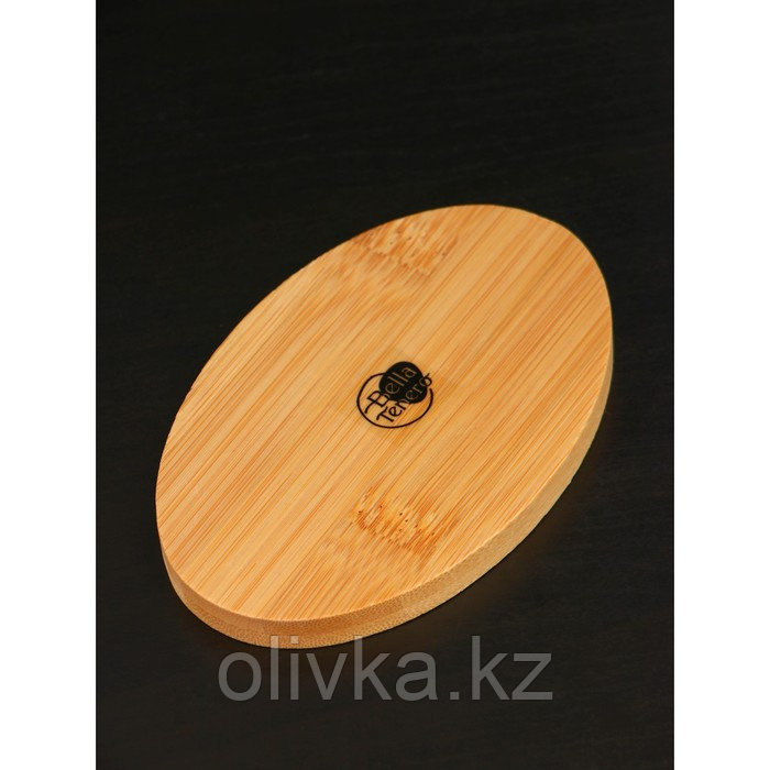 Набор фарфоровый для специй на деревянной подставке BellaTenero «Совы», 2 предмета: солонка 75 мл, перечница, - фото 6 - id-p113271156