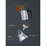 Кофеварка гейзерная Magistro Salem, на 3 чашки, 150 мл, индукция, фото 2