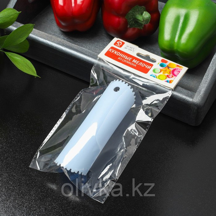 Трубка для чистки чеснока Доляна «Тирик», 12×3,5 см, цвет голубой - фото 3 - id-p113243871