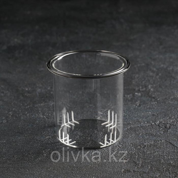 Сито стеклянное для чайника Доляна «Валенсия», 400 мл, 6,3×5,5 см - фото 1 - id-p113258241