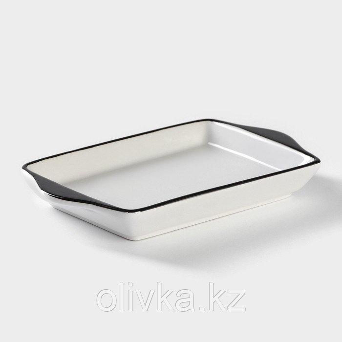 Маслёнка Доляна «Гурман», 19,7×12,5×10,4 см, цвет белый - фото 5 - id-p113259876