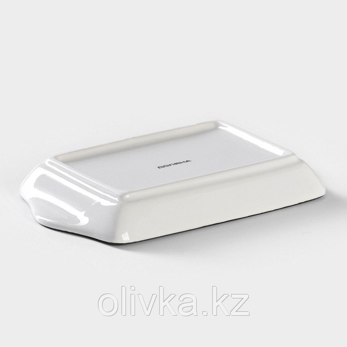 Маслёнка Доляна «Гурман», 19,7×12,5×10,4 см, цвет белый - фото 7 - id-p113259876