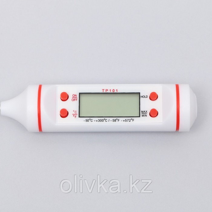 Кулинарный термометр «Живи со вкусом», белый - фото 5 - id-p113271176