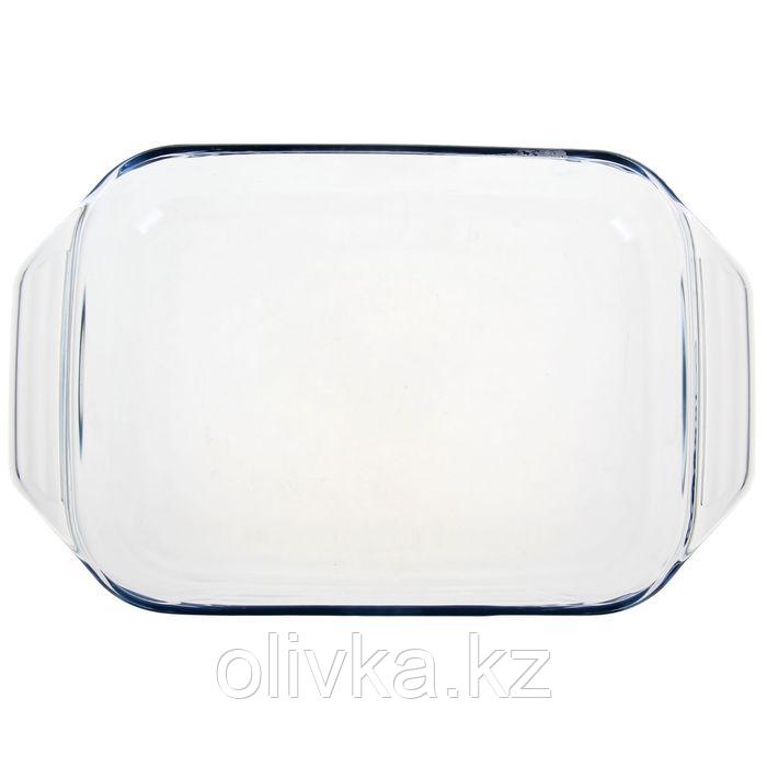 Форма из жаропрочного стекла для запекания и выпечки Optimum, 39×25 см, прямоугольная - фото 2 - id-p113244783