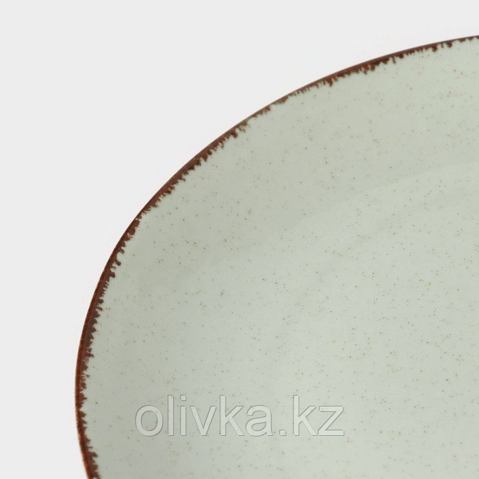 Тарелка Pearl, d=27 см, цвет мятный, фарфор - фото 3 - id-p113276593