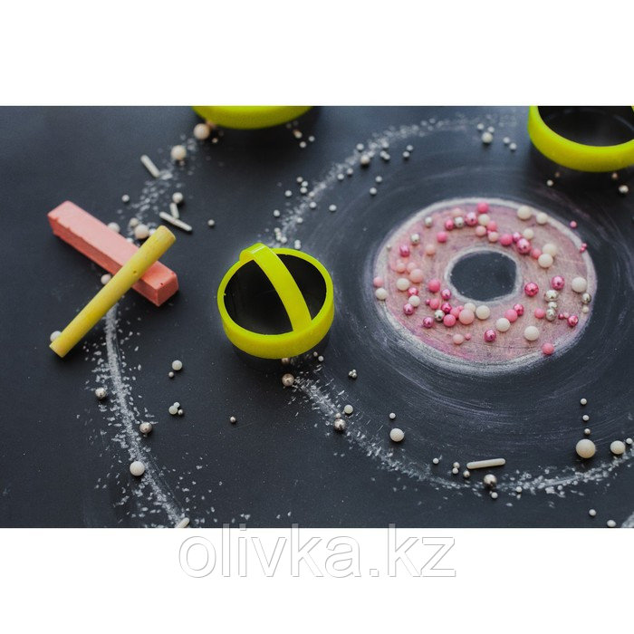 Набор форм для вырезания печенья KONFINETTA «Круг», 7×4,5 см, 3 шт, цвет МИКС - фото 7 - id-p113259028