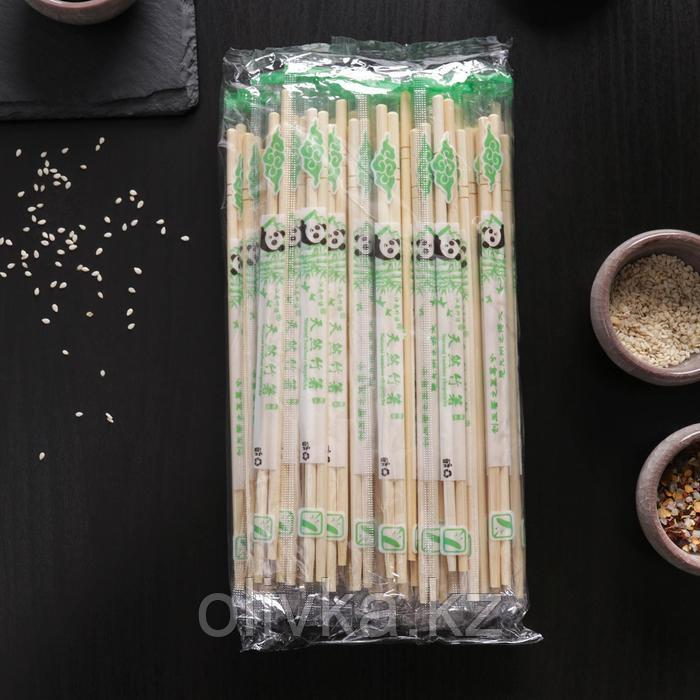 Палочки для суши, h=19,5 см, в индивидуальной упаковке, бамбук - фото 5 - id-p113261716