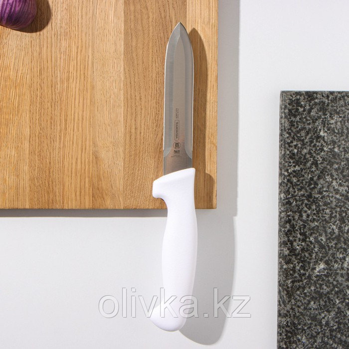 Нож кухонный двусторонний TRAMONTINA Professional Master, поварской, лезвие 12,5 см - фото 1 - id-p113273156