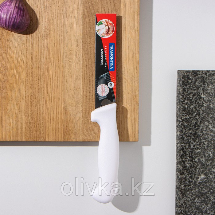 Нож кухонный двусторонний TRAMONTINA Professional Master, поварской, лезвие 12,5 см - фото 3 - id-p113273156