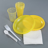Набор одноразовой посуды «Премиум», 6 персон, цвет МИКС, фото 8