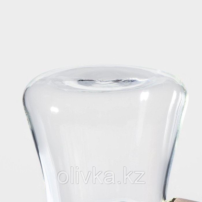 Турка стеклянная «Арабика», 300 мл, 18,5×9×10 см, деревянная ручка - фото 5 - id-p113276608