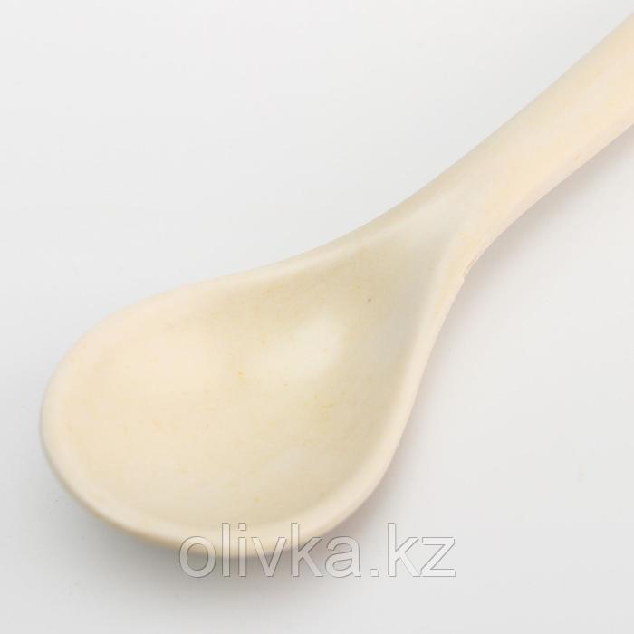 Ложка детская «Мороженка», для кормления из бамбука - фото 3 - id-p113253050