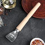 Сковородкодержатель, с деревянной ручкой из бука, 23 см, фото 5