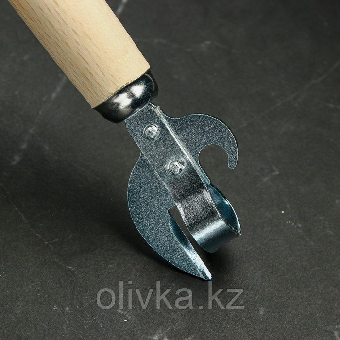 Нож консервный, с деревянной ручкой, 16 см - фото 2 - id-p113245813