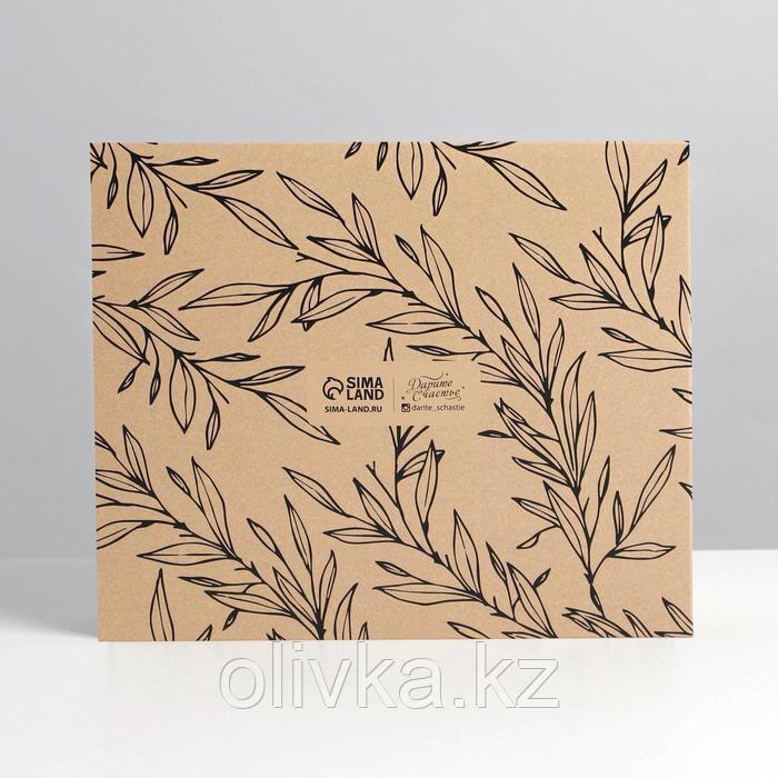 Коробка для кондитерских изделий «Сделано с любовью», 17 × 20 × 6 см - фото 3 - id-p113262585