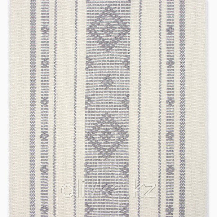 Дорожка Этель Grey pattern, 32 х 170 см, 50% хлопок 50% лён - фото 5 - id-p113279046