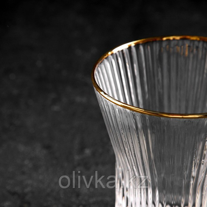 Набор для напитков из стекла «Орион», 3 предмета: графин 1 л, стакан 300 мл, 2 шт - фото 6 - id-p113269302